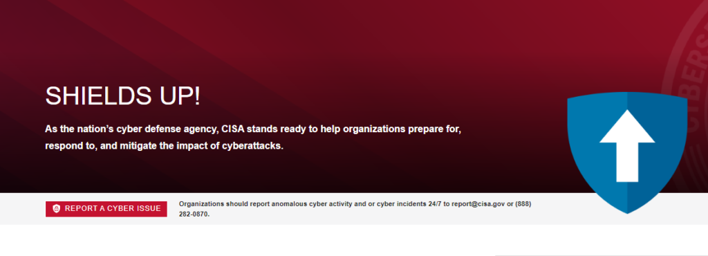 CISA Shields Up