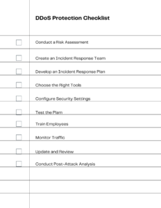 DDoS Protection Checklist