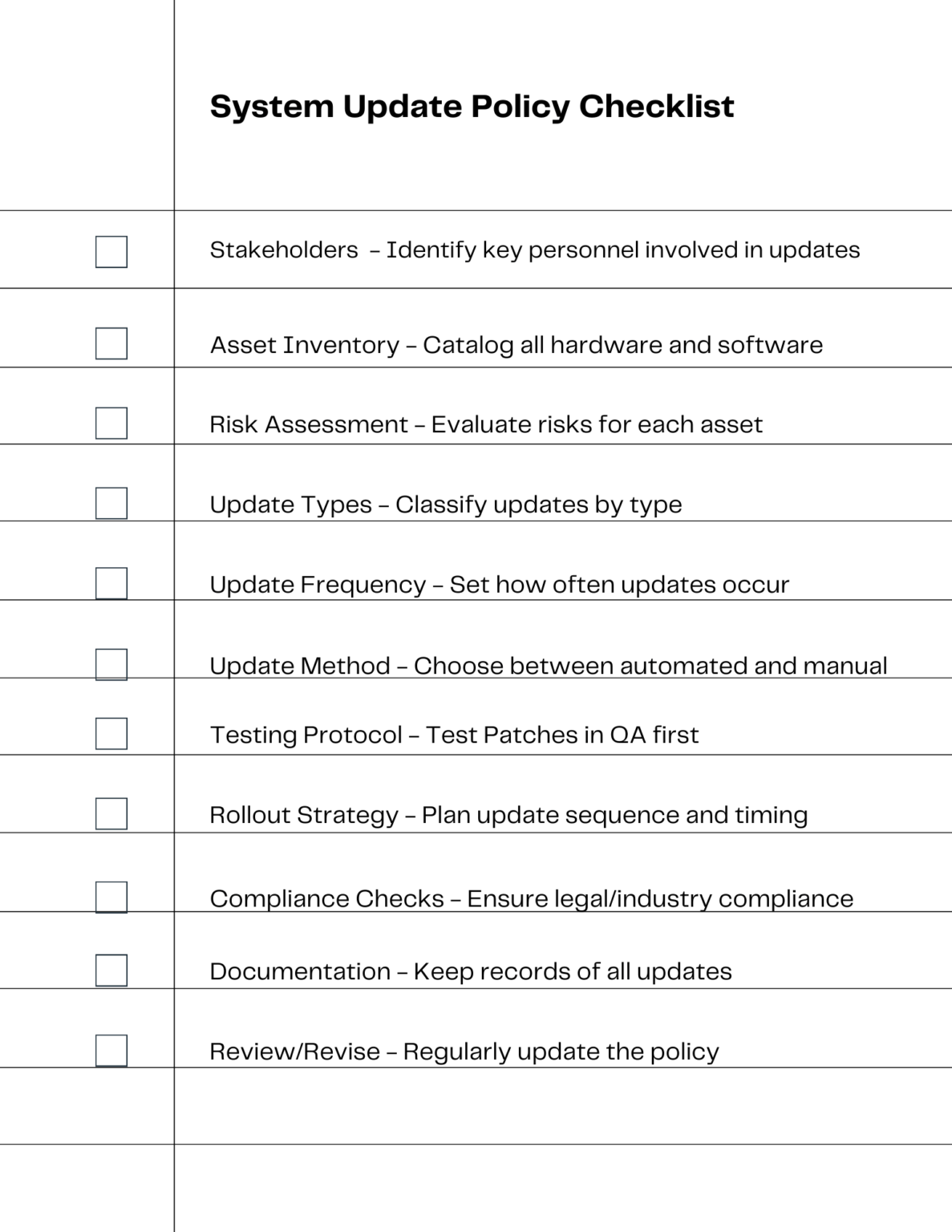 Unlocking the Best Practices for System Update Policy in 2023
